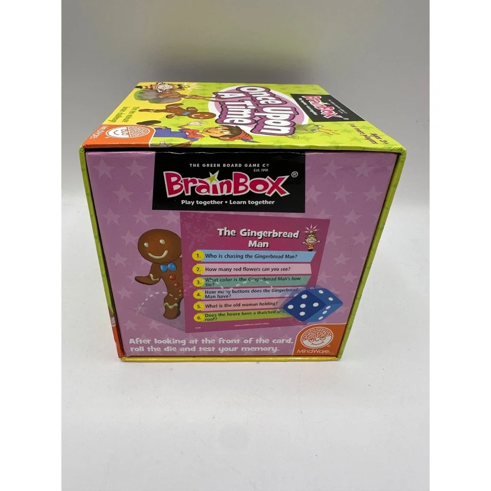 MindWare Brain Box Once Upon A Time Fairy Tale Themed Memory Game 3+ COMPLETE